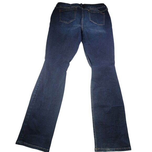 Torrid Denim Women Dark Wash Stretch Cotton Spandex Blend Flared Jeans Size 12R - Picture 7 of 7